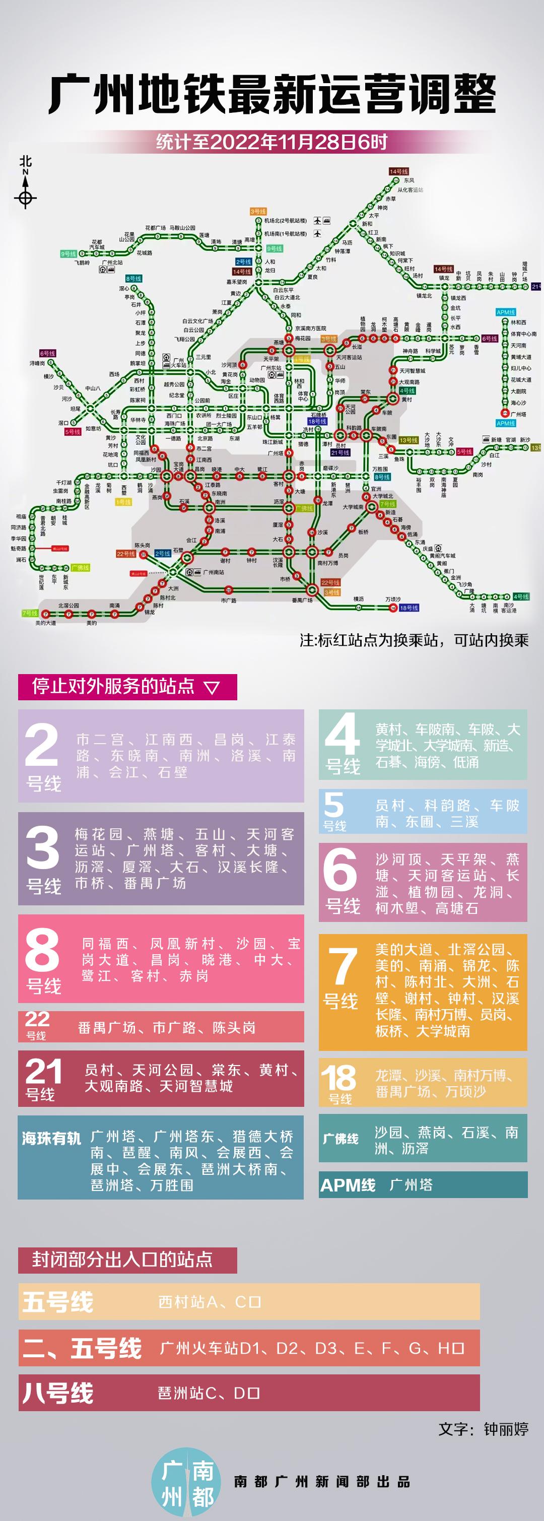 广州地铁最新运营调整图来了!帮你解答出行疑问_天天基金网